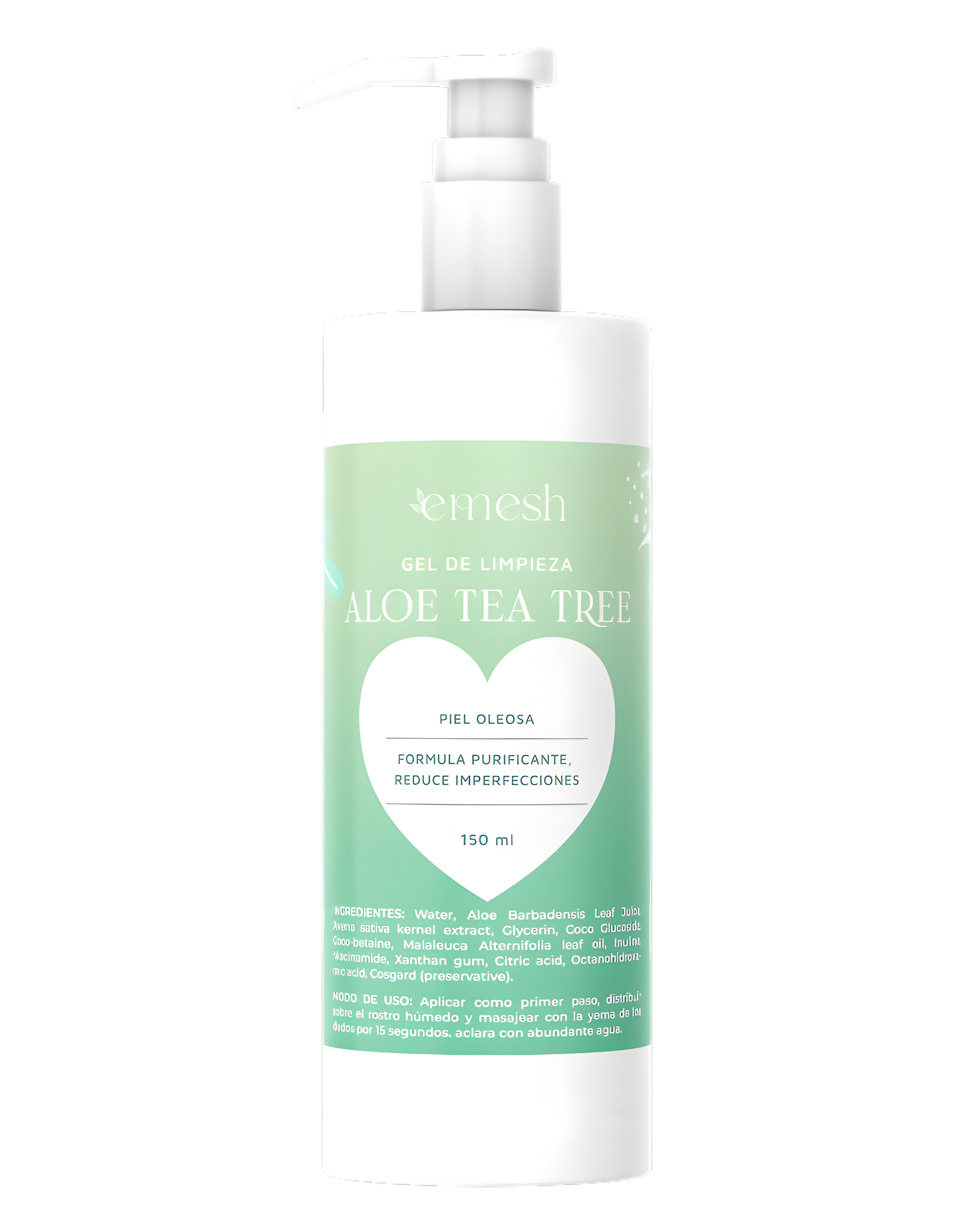 Gel Limpiador Facial Aloe Vera & Tea Tree 🌿